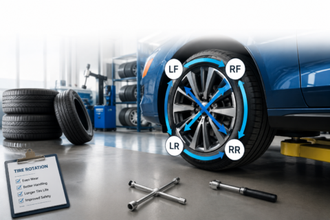 How often should you rotate tires for even tread wear